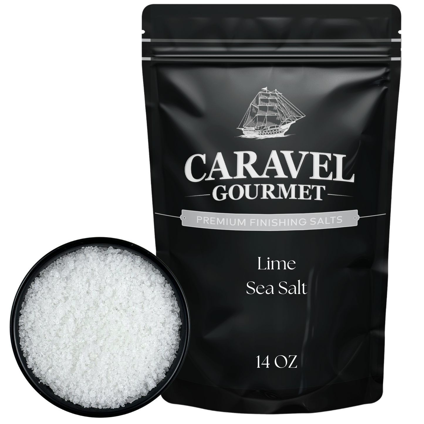 Lime Sea Salt - 14 oz Pouch