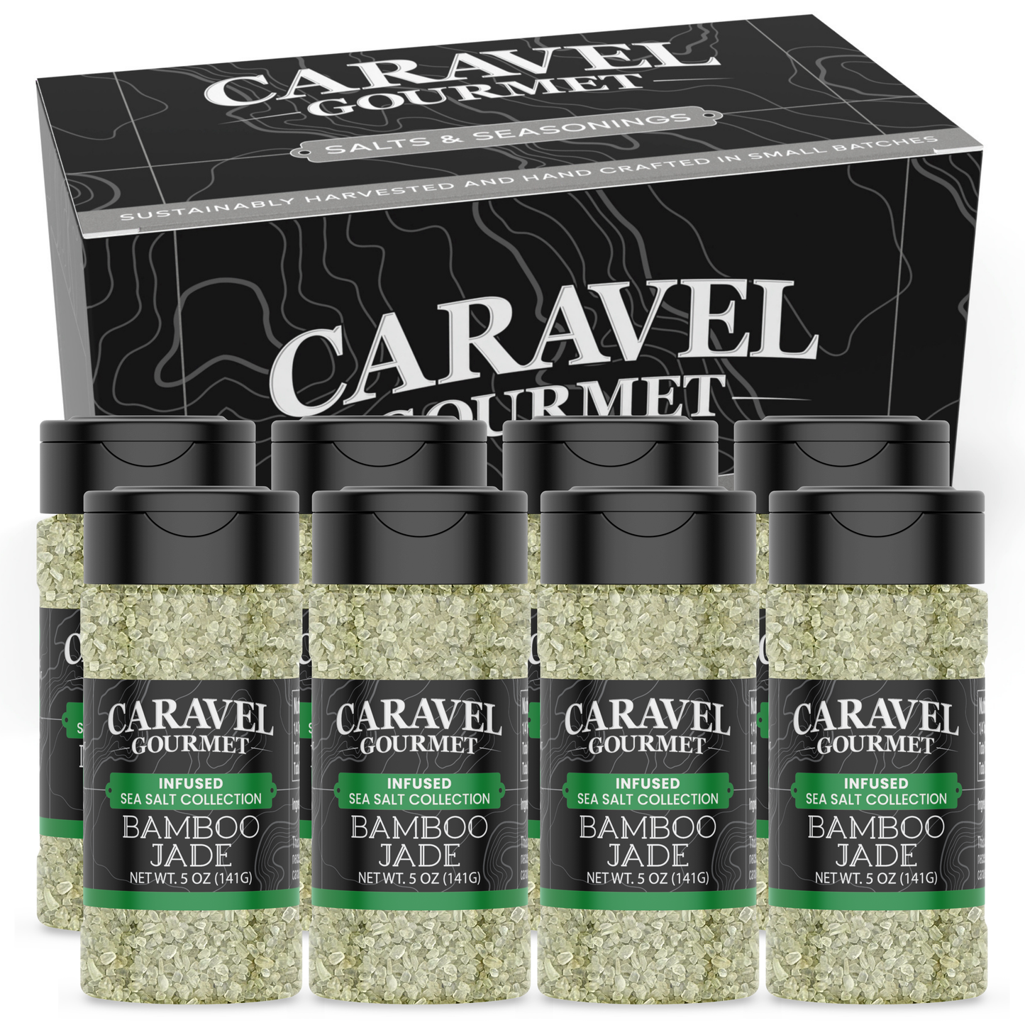 Bamboo Jade Salt - Shaker - Case Pack - 8 units