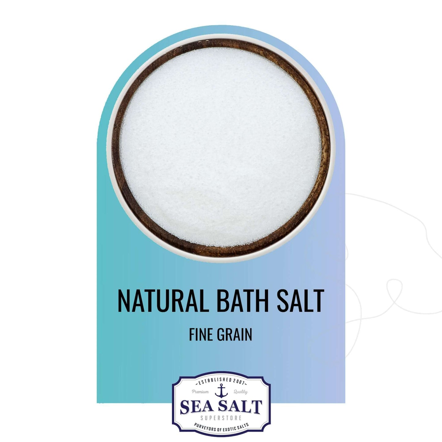 Natural Bath & Spa Salt - Fine Grain 40 Lbs (Bag in Box)