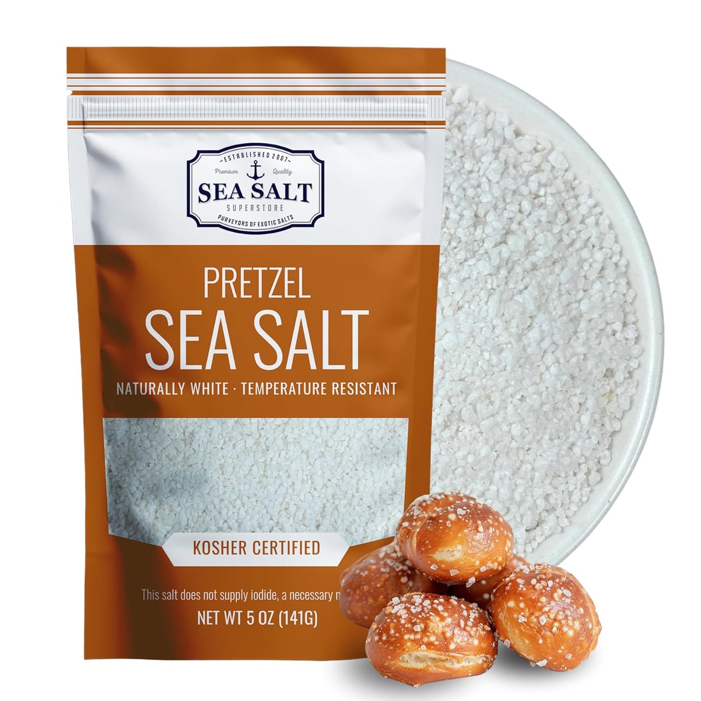 Pretzel Sea Salt 5 oz Pouch