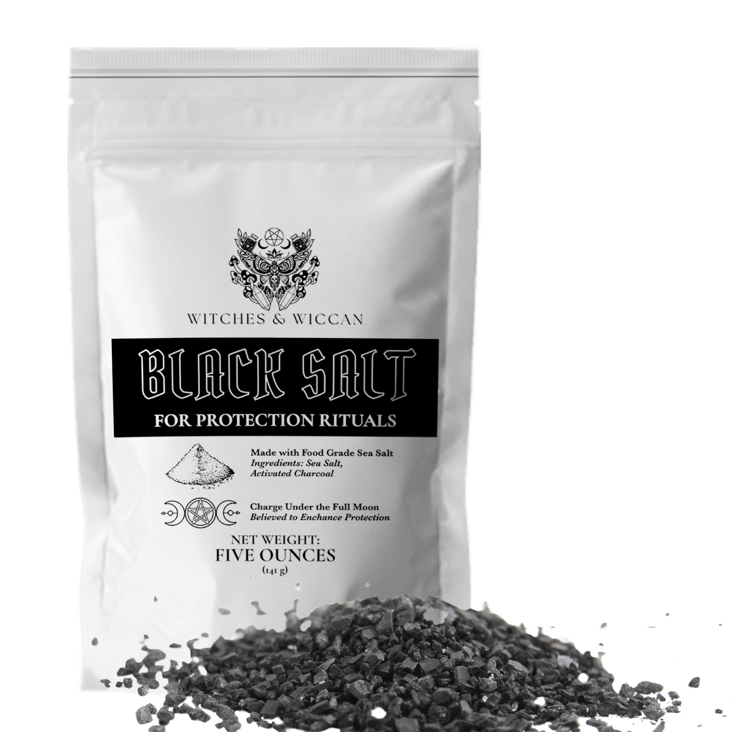 Wiccan Ritual Salt - 5 oz Pouch