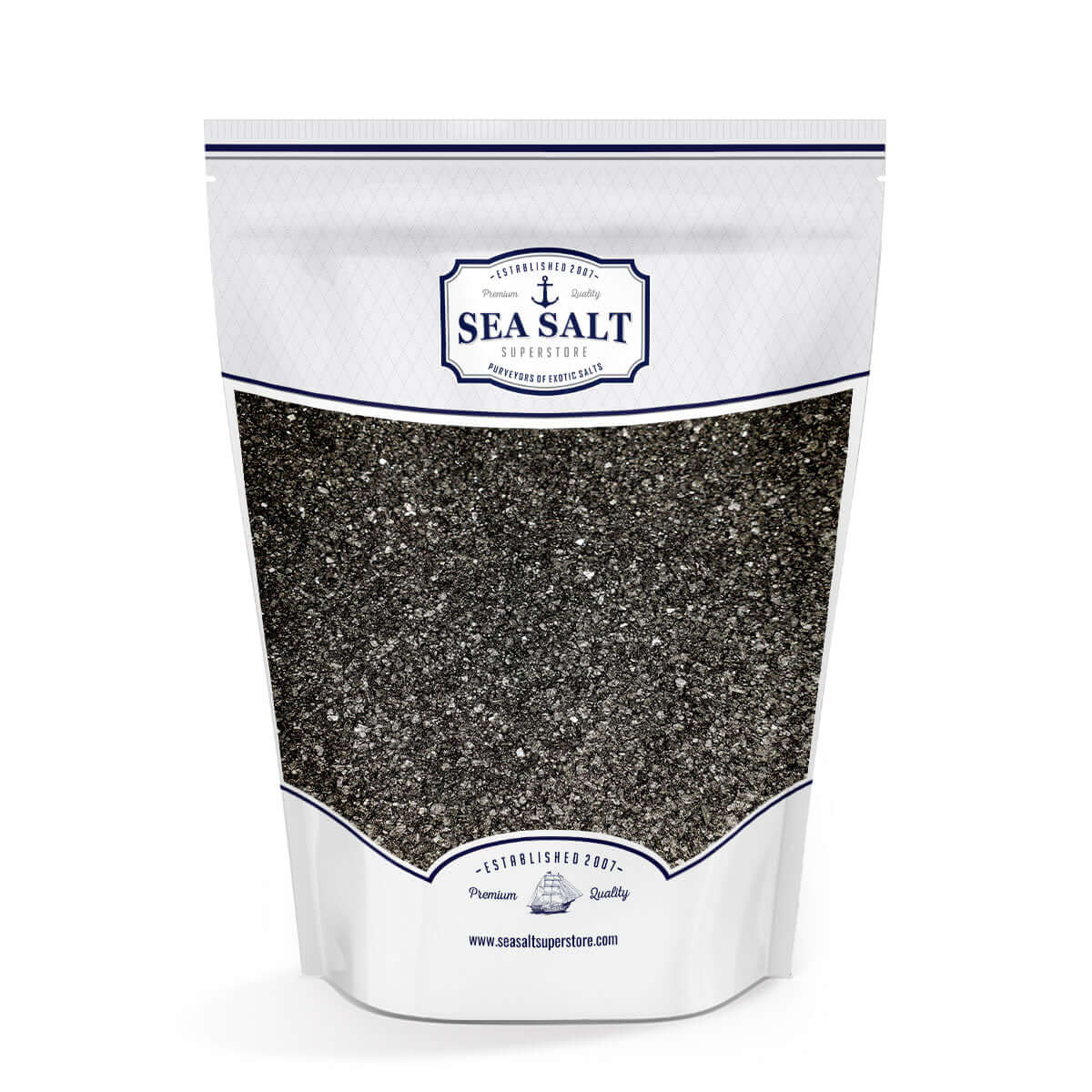 Hawaiian Style Black Lava Sea Salt