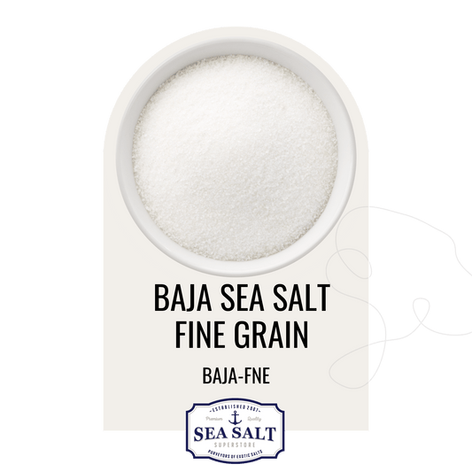 Natural Sea Salt - Fine - All Natural, No Additives