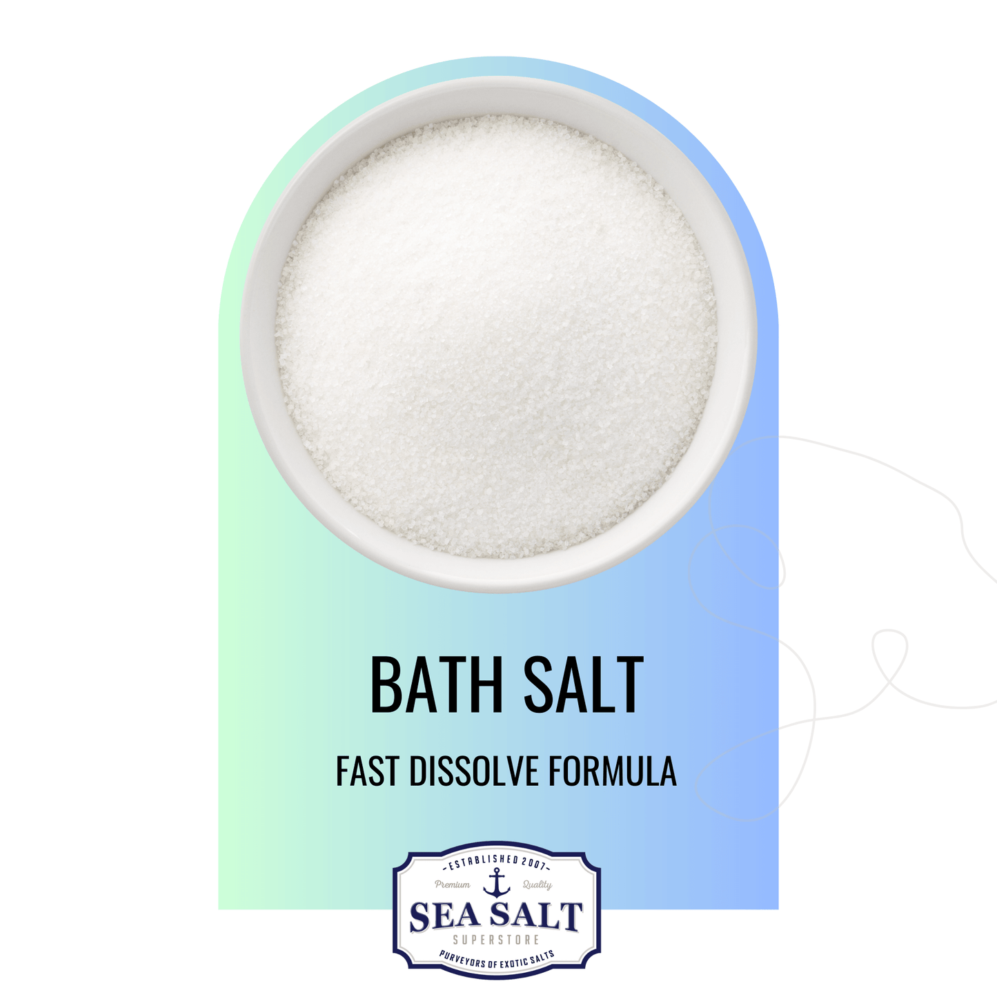 Bath & Spa Salt - Fast Dissolve Formula, Unscented 400 Lbs (10 Boxes)
