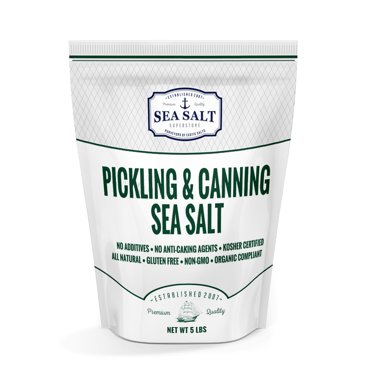Pickling & Canning Sea Salt 2000 Lbs