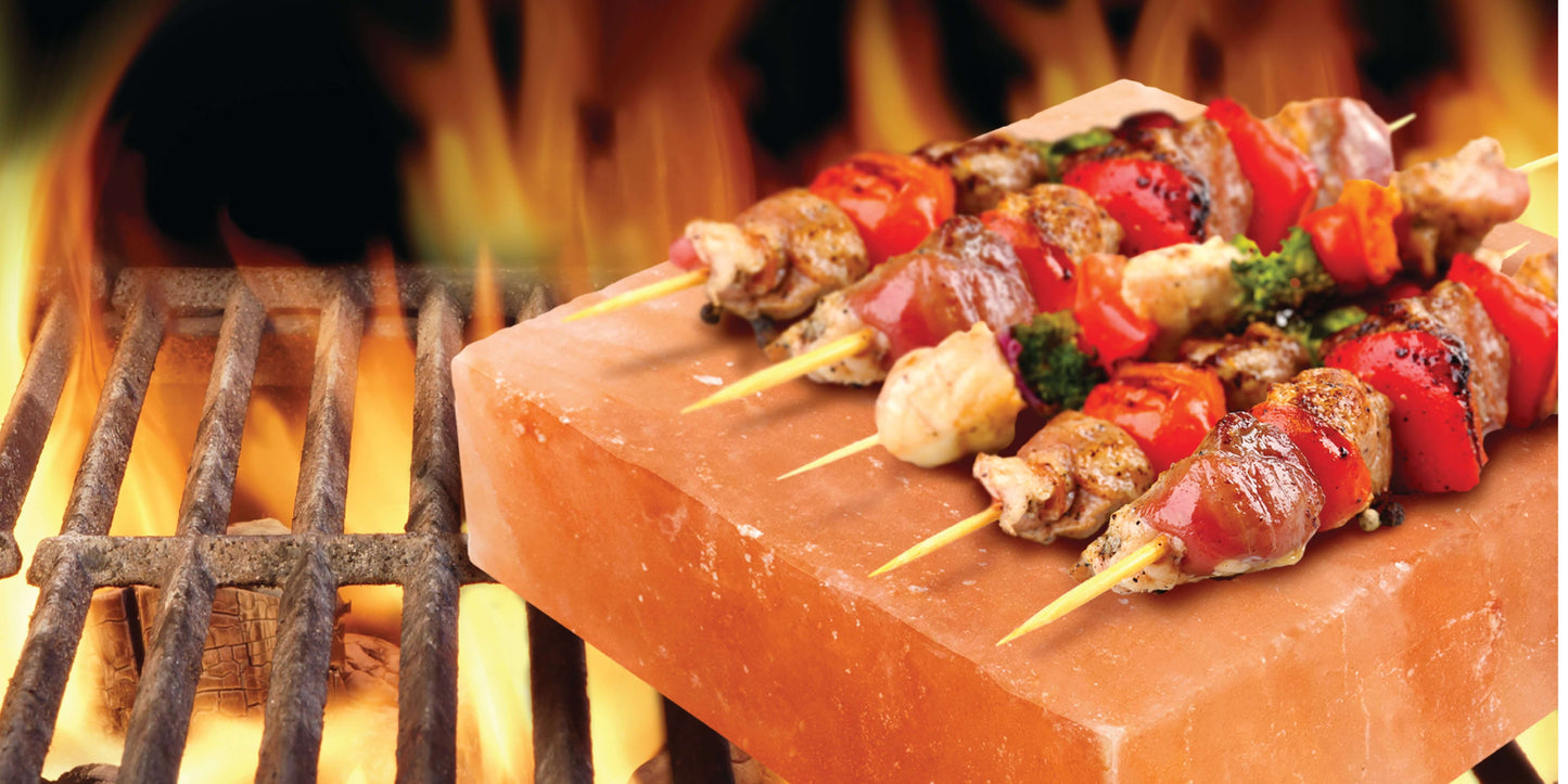 Himalayan Salt Slabs - 8x4x1" - 4 Pack