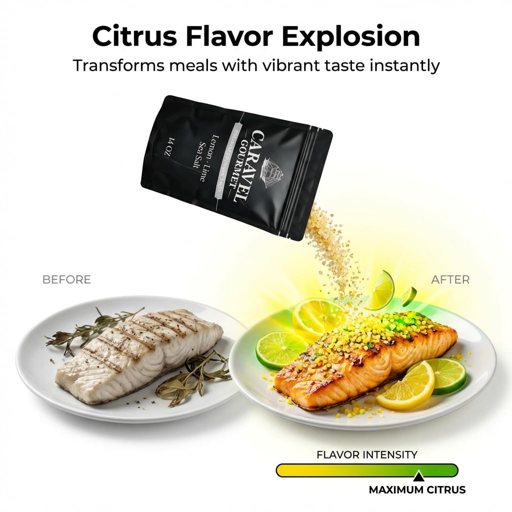 Lemon-Lime Sea Salt - 14 oz Pouch