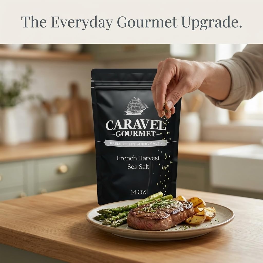 French Harvest Sea Salt - 14 oz Pouch