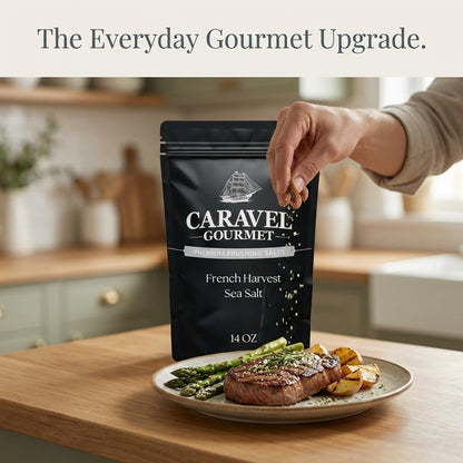French Harvest Sea Salt - 14 oz Pouch