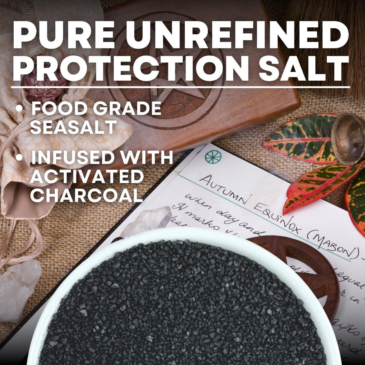 Black Ritual Salt - 2 oz Pouch