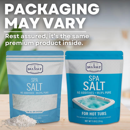 Spa Sea Salt 5 lb Pouch, product detail image 5