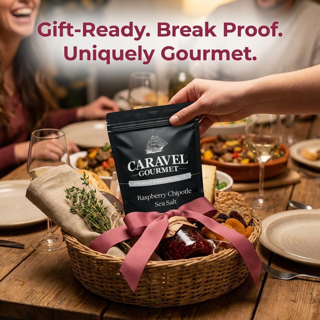 Raspberry Chipotle Sea Salt - 14 oz Pouch