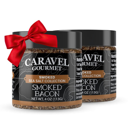 Smoked Bacon Sea Salt - 4 oz Chef Jar 2-Pack