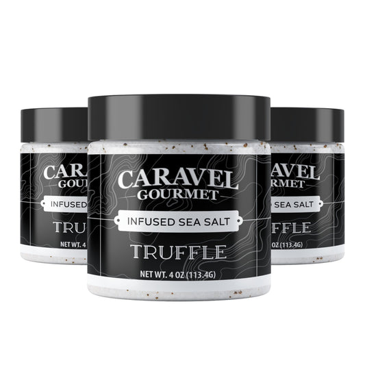 Truffle Sea Salt - 4 oz Chef Jar 3-Pack