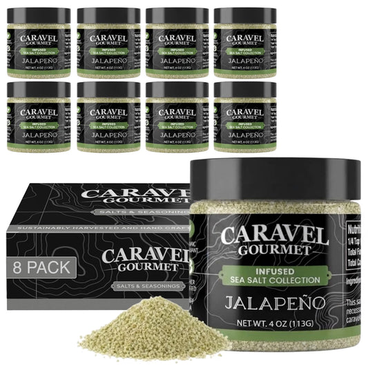 Jalapeño Sea Salt - Chef Pinch Jar - Case Pack - 8 units