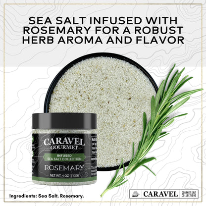Autumn Sea Salt Gift Set - Rosemary, Porcini & Lavender (3-Pack)