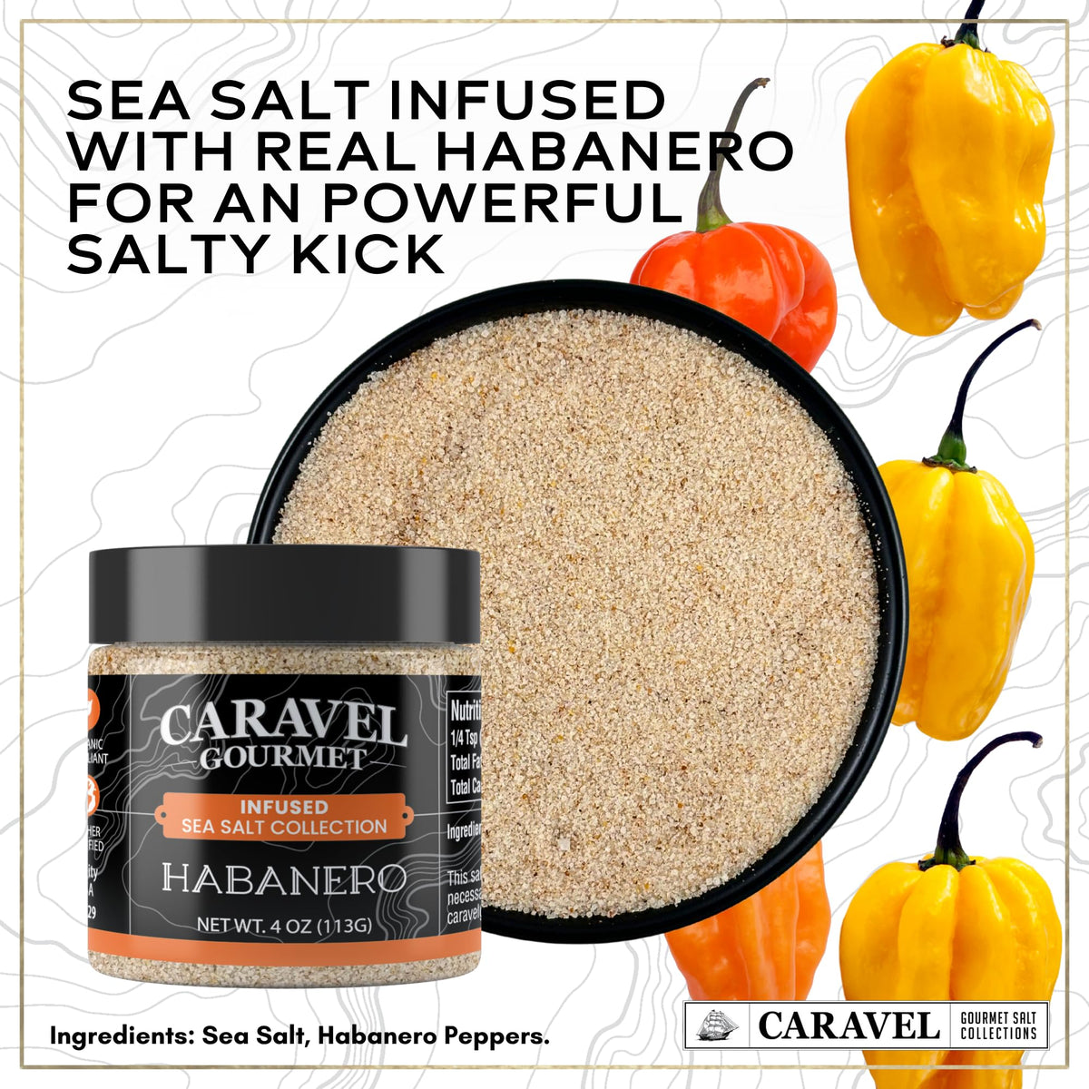 Spicy Sea Salt Gift Set - Habanero & Jalapeno (2-Pack)