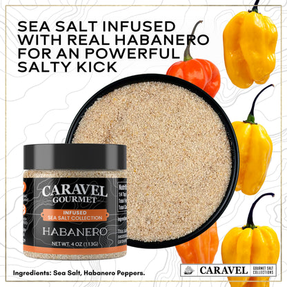 Spicy Sea Salt Gift Set - Habanero & Jalapeno (2-Pack)
