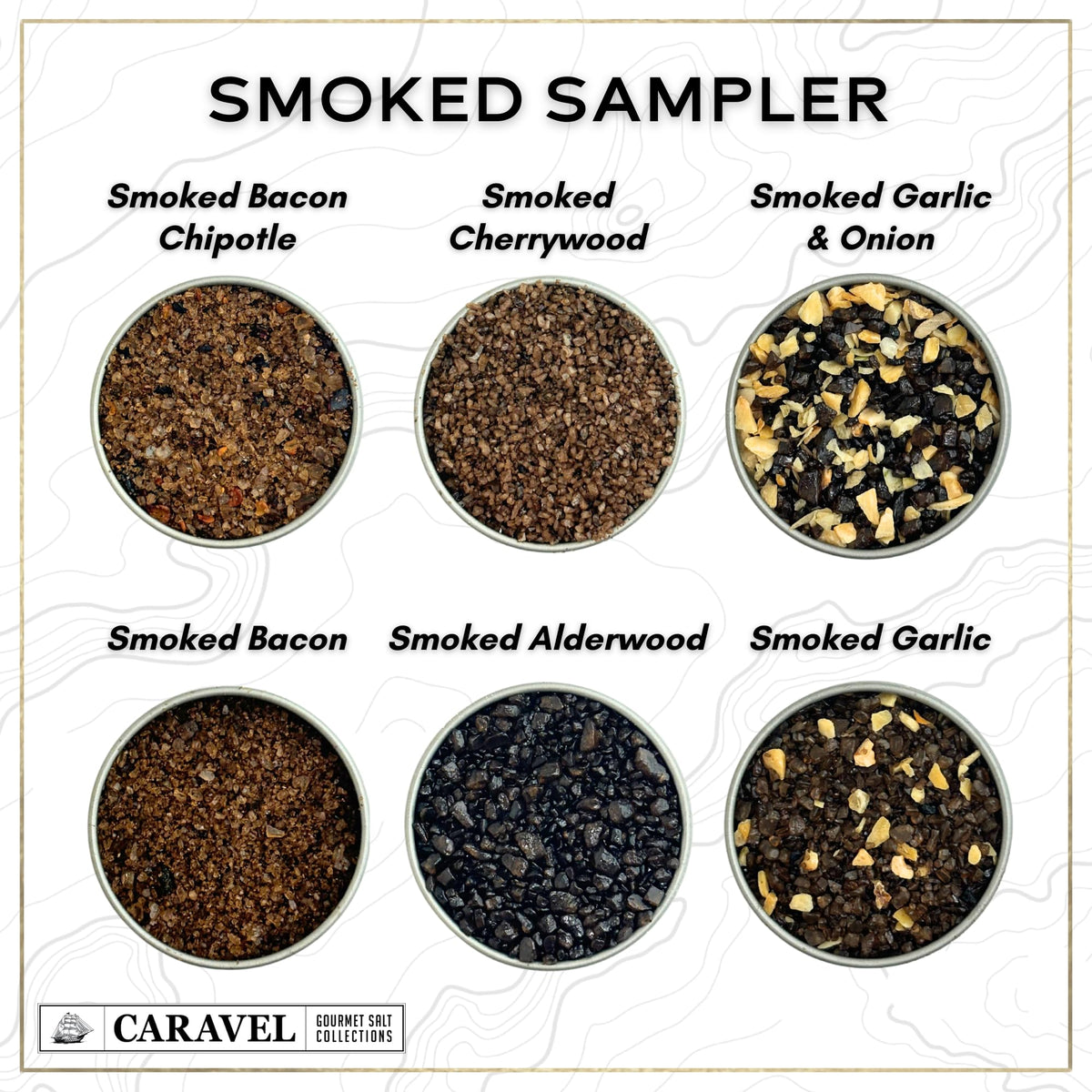 Sea Salt Sampler Collection - 24 Flavors (4-Pack)