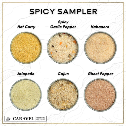 Sea Salt Sampler Collection - 24 Flavors (4-Pack)