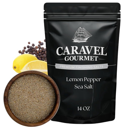 Lemon Pepper Sea Salt - 14 oz Pouch