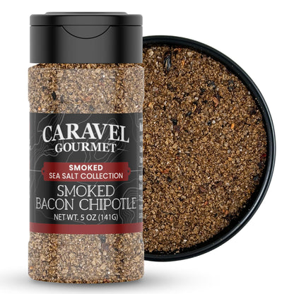 Smoked Bacon Chipotle Sea Salt - 5 oz Shaker