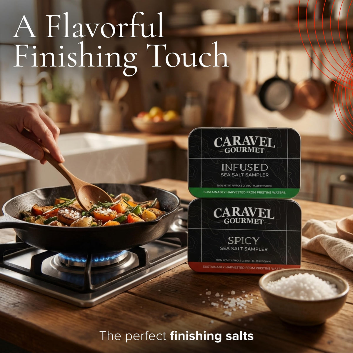 Infused & Spicy Sea Salt Sampler - 12 Flavors