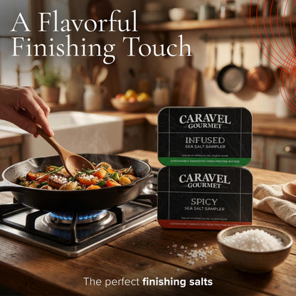 Infused & Spicy Sea Salt Sampler - 12 Flavors