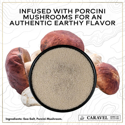 Porcini Sea Salt - 5 oz Shaker
