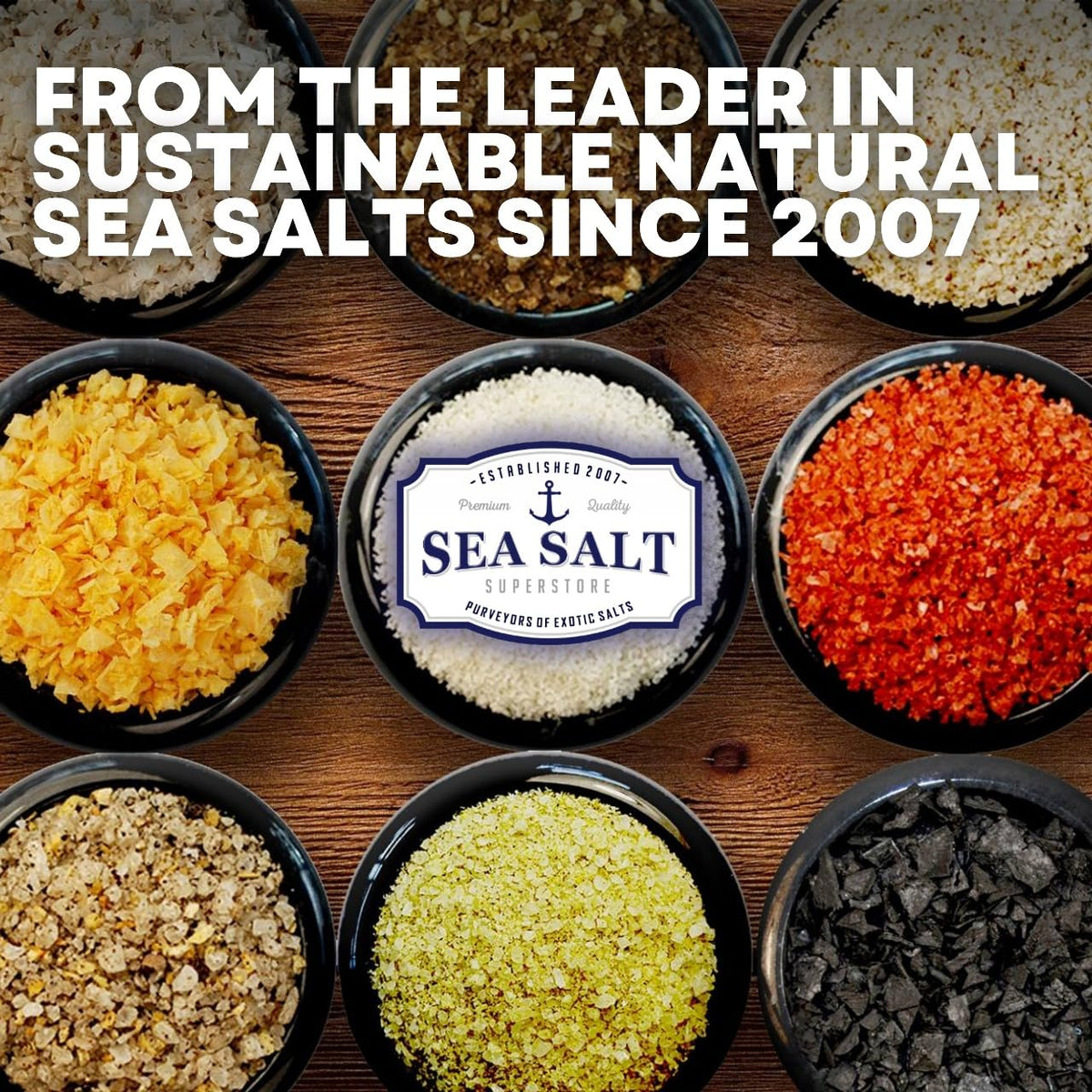 Smoked Bacon Sea Salt 14 oz Bag, product detail image 7