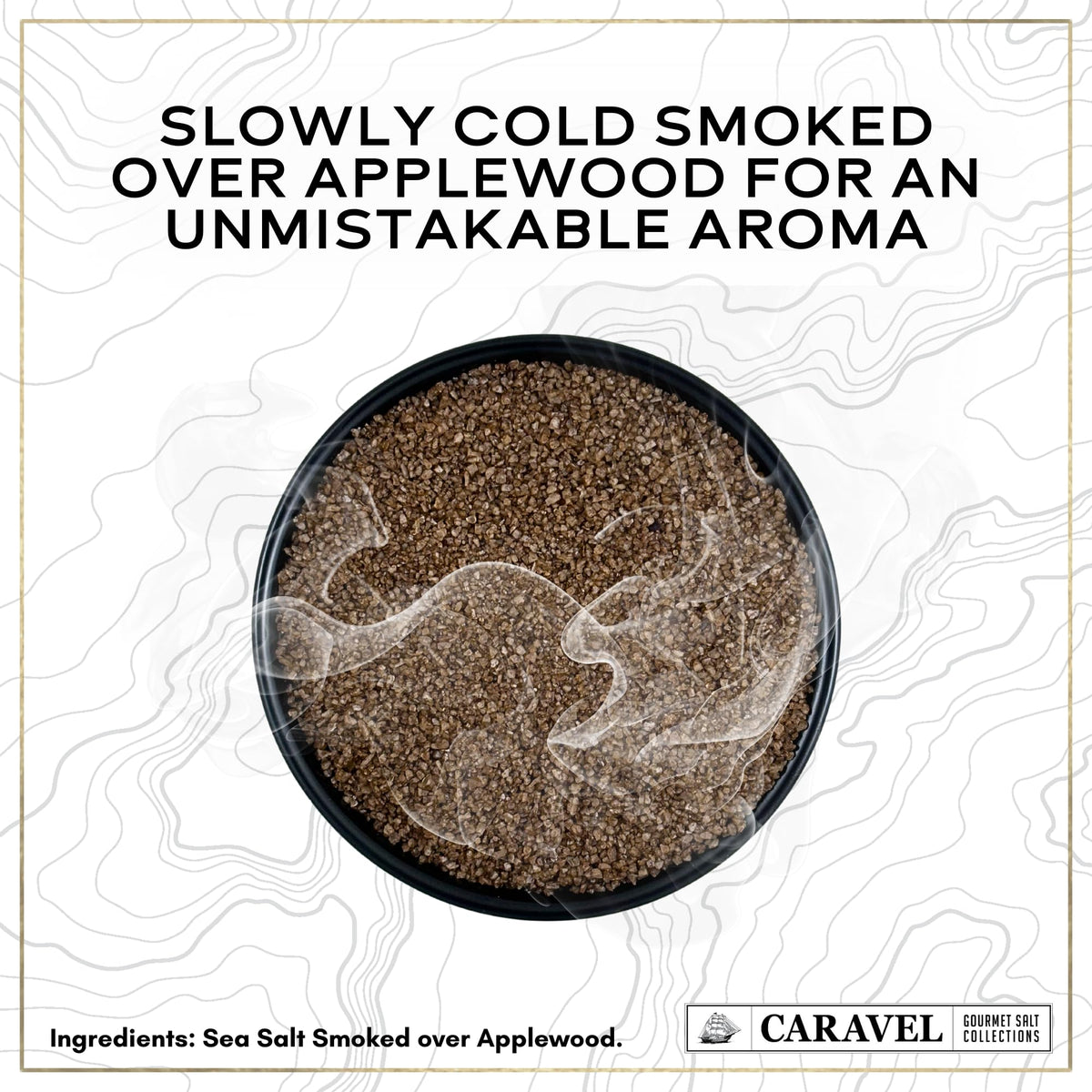 Smoked Applewood Sea Salt - 5 oz Shaker