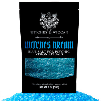 Blue Divination Ritual Salt 14 oz Pouch