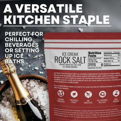 Ice Cream Rock Salt - 5 lb Bag, product detail image 4