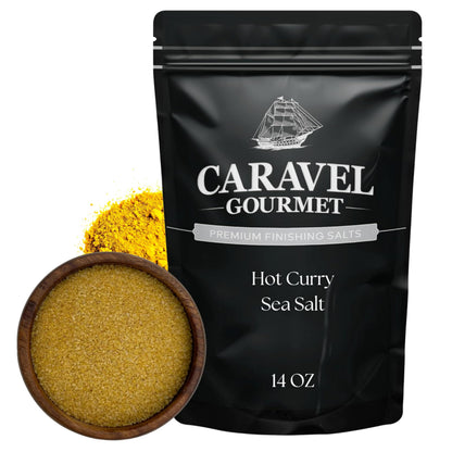 Hot Curry Sea Salt - 14 oz Pouch
