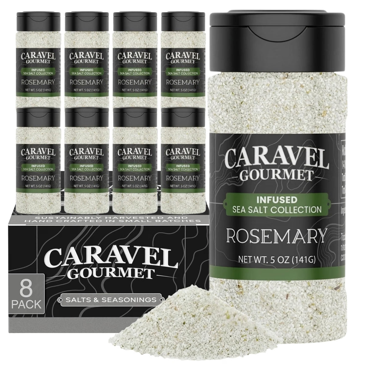 Rosemary Sea Salt - Shaker - Case Pack - 8 units