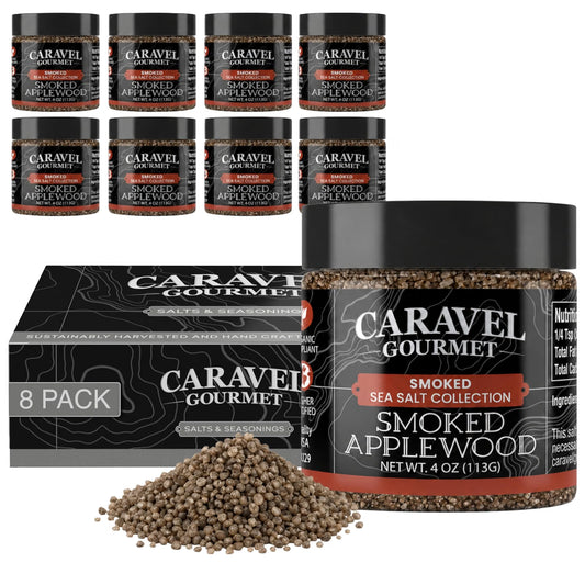 Smoked Applewood Sea Salt - Chef Pinch Jar - Case Pack - 8 units
