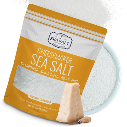 Cheesemaker Sea Salt - 5 lb Bag, package front view