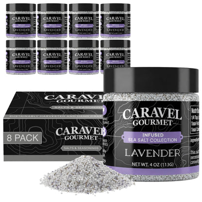 Lavender Sea Salt - Chef Pinch Jar - Case Pack - 8 units