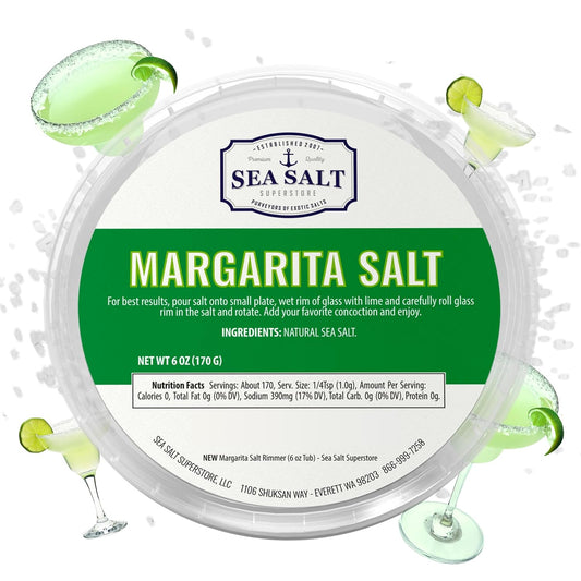 Margarita Sea Salt - 6 oz Tub, package front view