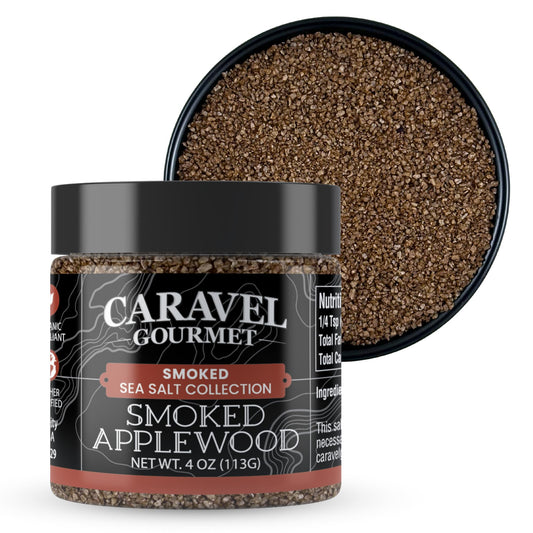Smoked Applewood Sea Salt - 4 oz Chef Jar