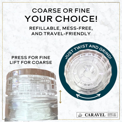 Coarse Sea Salt - 5 oz Grinder