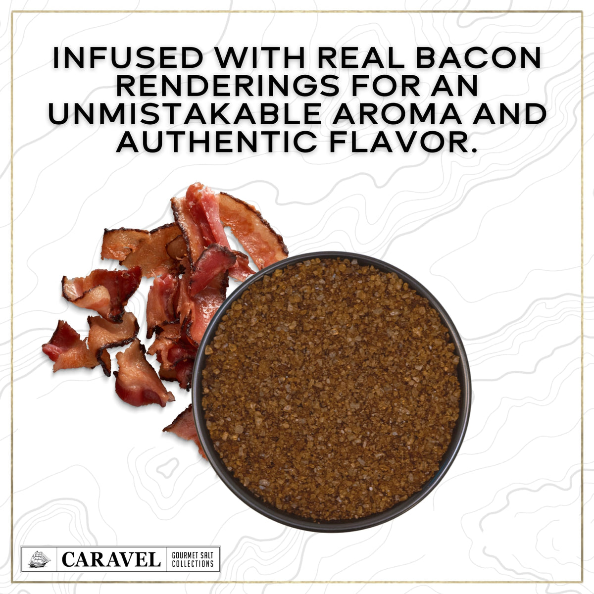 Smoked Bacon Sea Salt - 4 oz Chef Jar 3-Pack