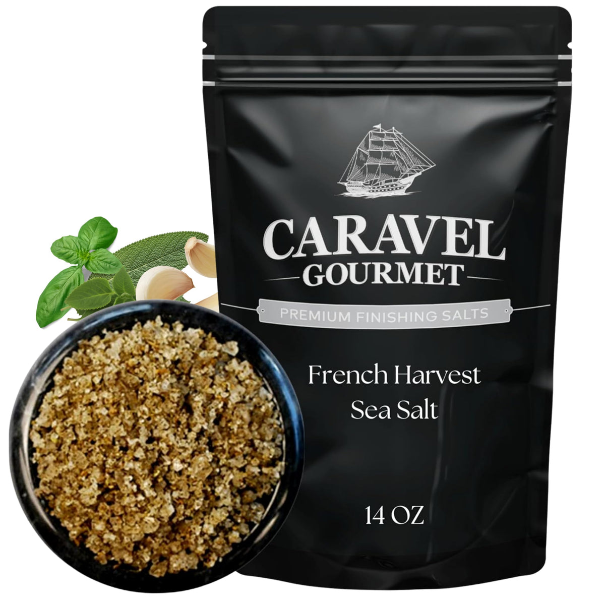 French Harvest Sea Salt - 14 oz Pouch