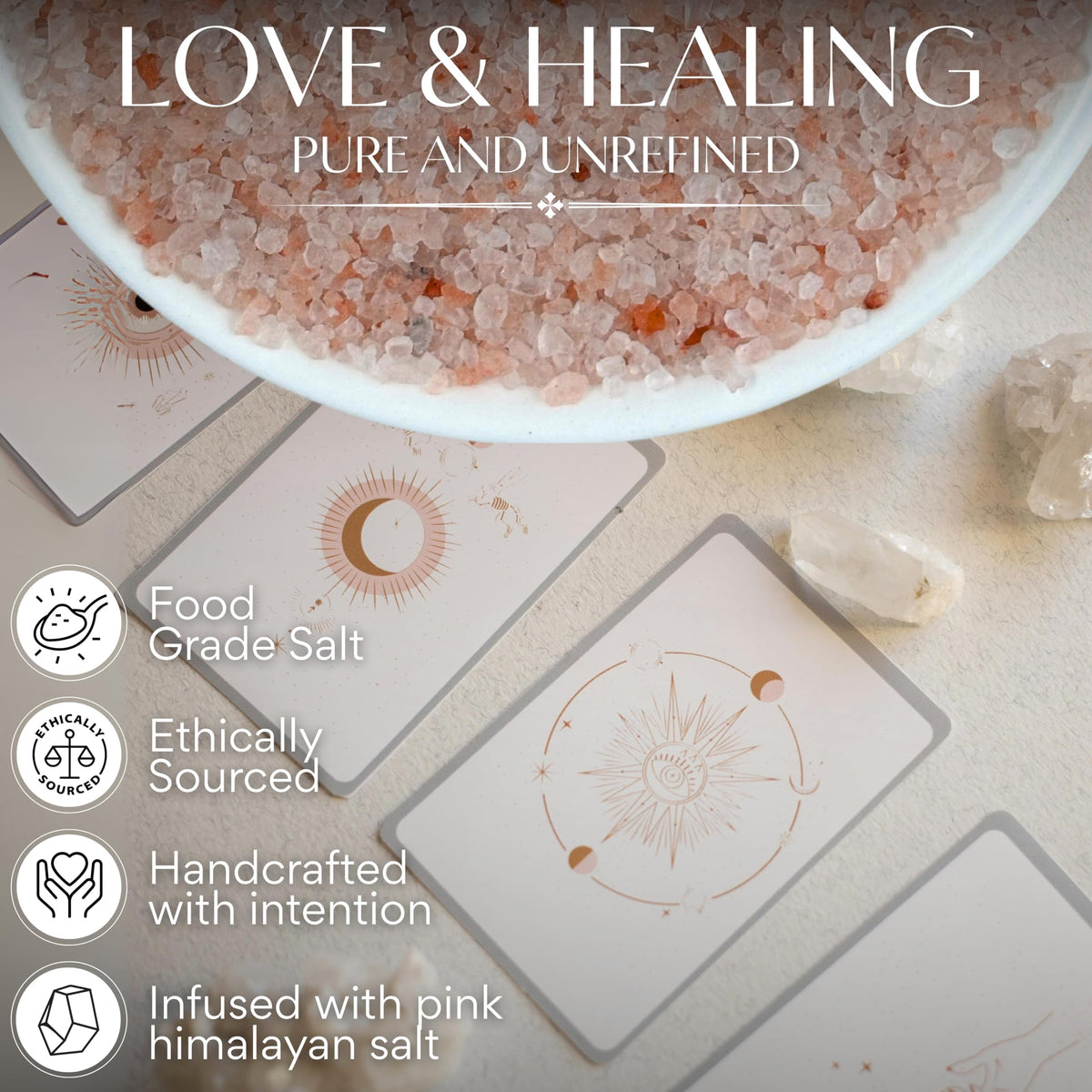 Pink Himalayan Ritual Salt - 5 oz Pouch