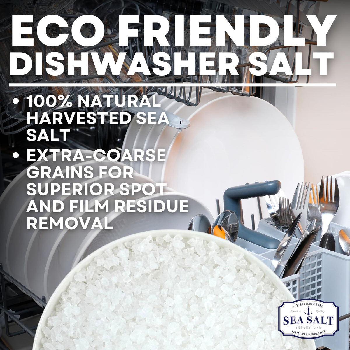 Dishwasher Salt - 5 lb Bag, product detail image 2