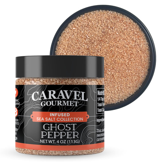 Ghost Pepper Sea Salt - 4 oz Chef Jar