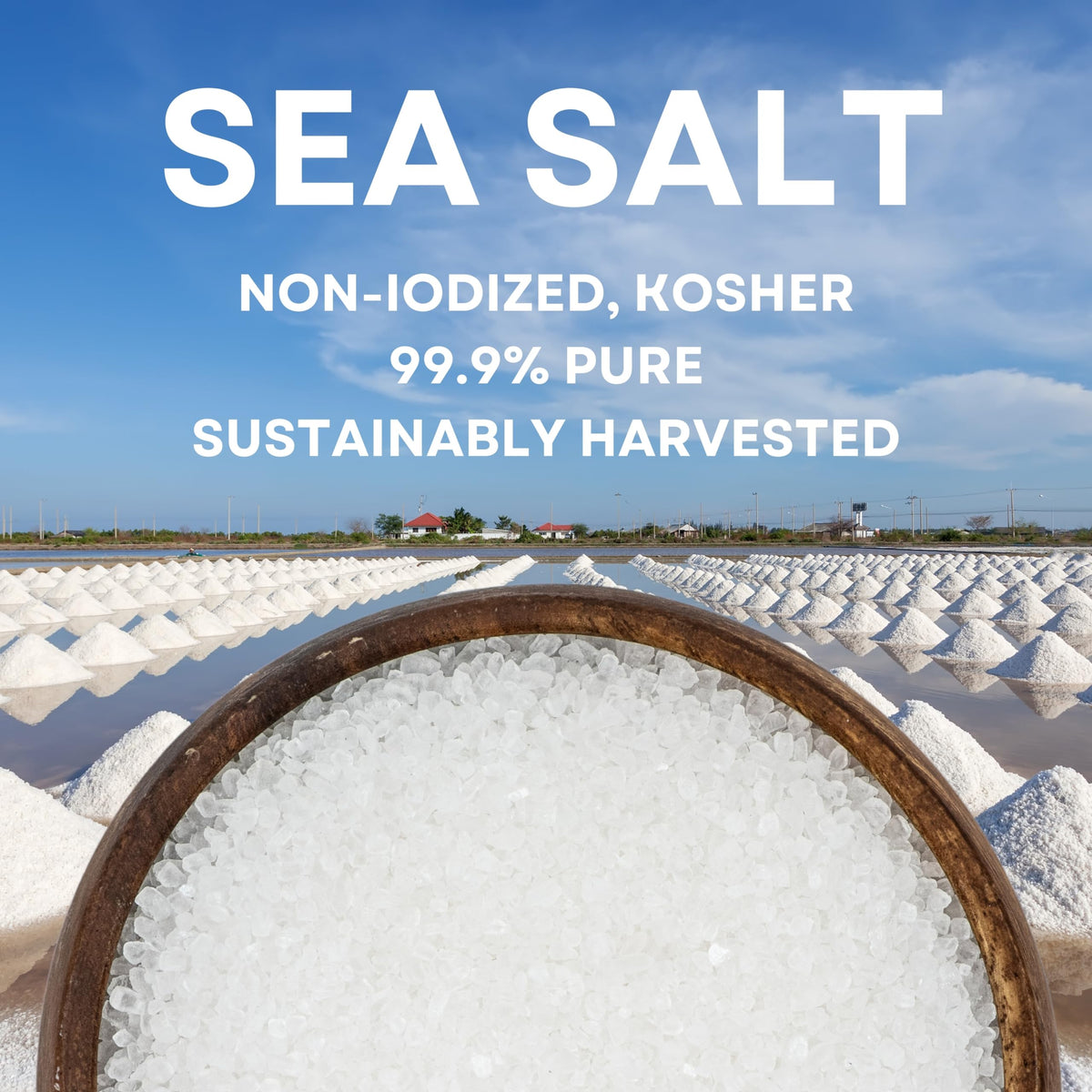 Grinder Refill Sea Salt - 30 oz Pouch, product detail image 2