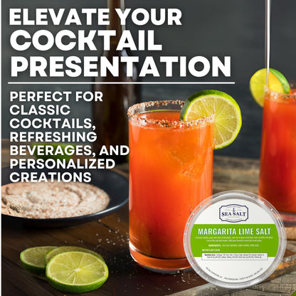 Margarita Lime Sea Salt - 6 oz Tub, product detail image 4