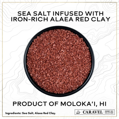 Alaea Red Sea Salt - 5 oz Shaker