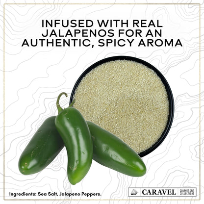 Jalapeno Sea Salt - 4 oz Chef Jar